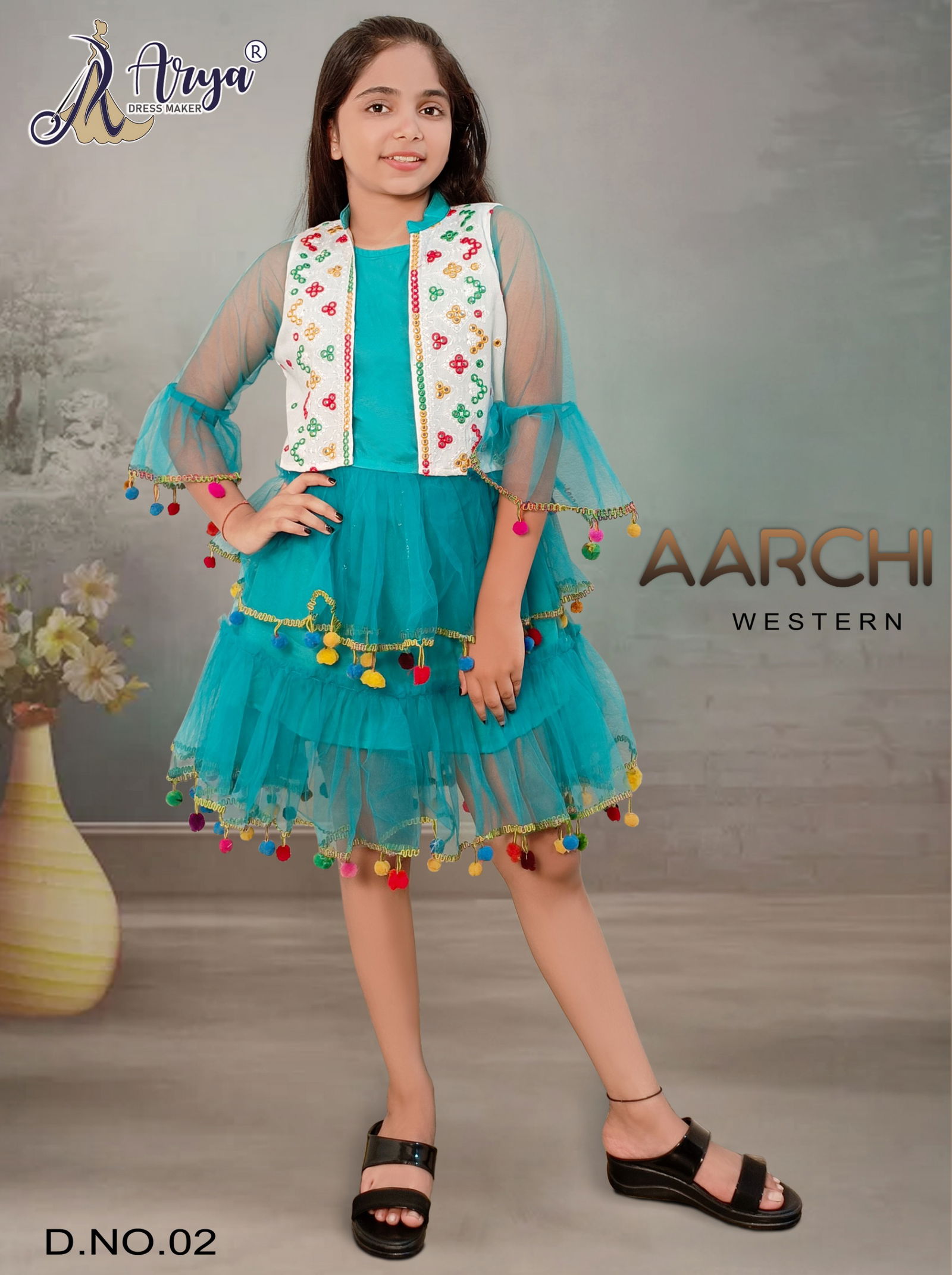 Aarchi By Arya Girls Festive Wear Kids Catalog